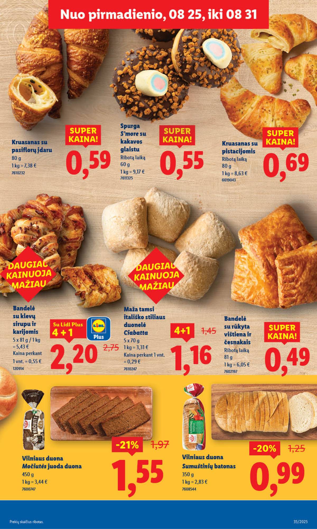 Lidl - LIDL SAVAITĖS Maisto prekių akcijų leidinys 7 puslapis