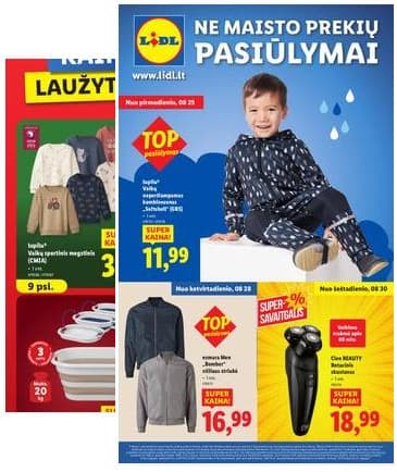 Lidl - LIDL Ne maisto prekių akcijų leidinys 2025-08-25 – 2025-08-31