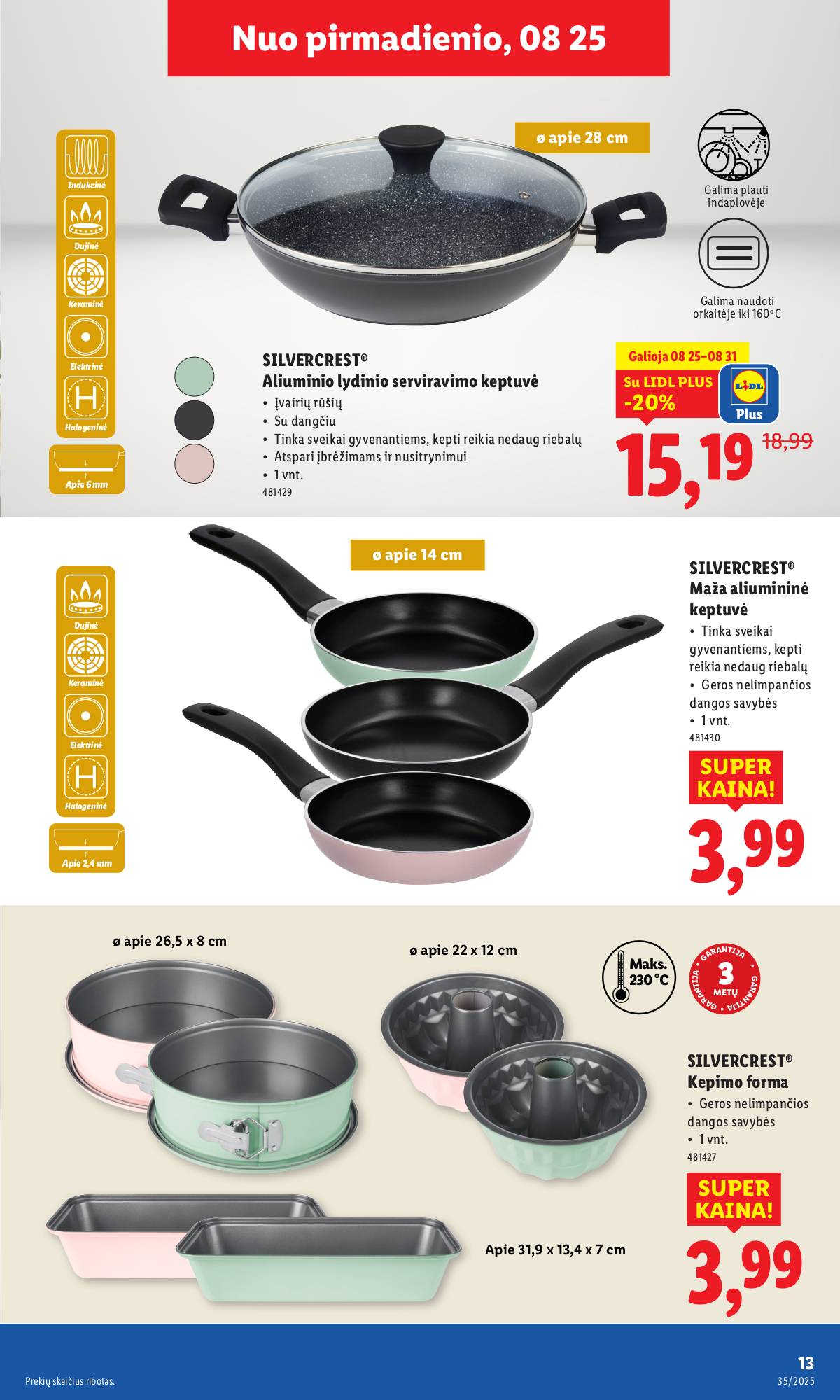Lidl - LIDL Ne maisto prekių akcijų leidinys 13 puslapis