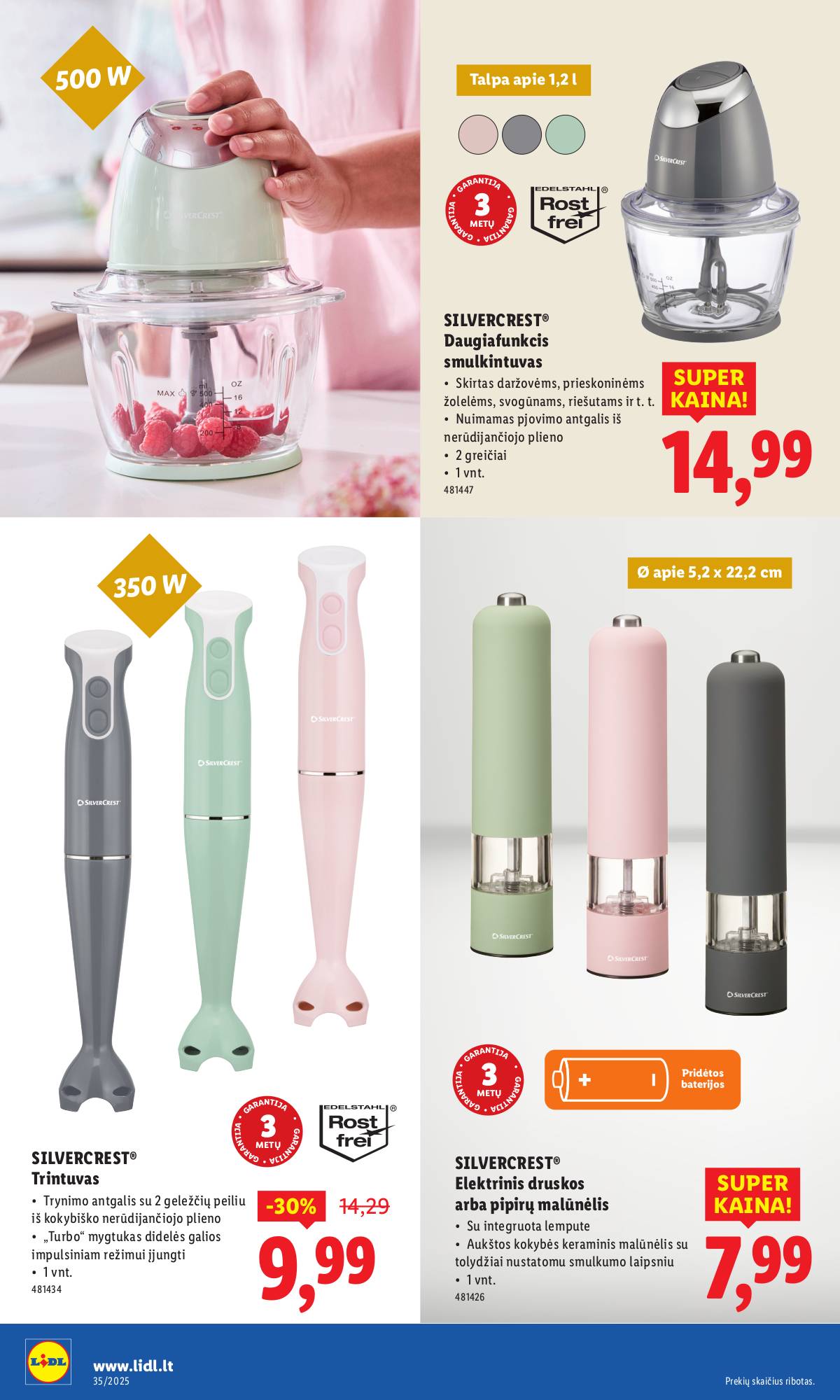 Lidl - LIDL Ne maisto prekių akcijų leidinys 14 puslapis