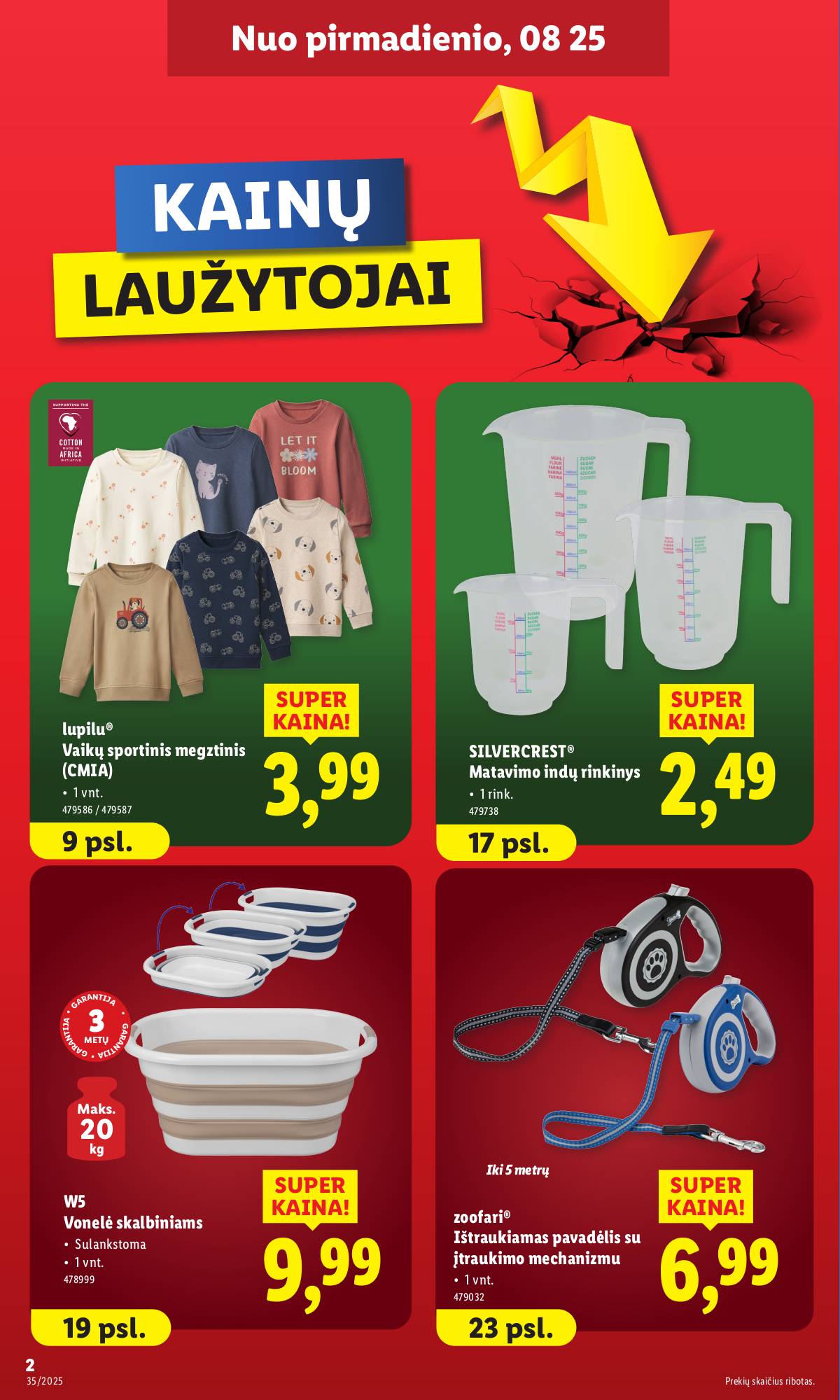 Lidl - LIDL Ne maisto prekių akcijų leidinys 2 puslapis