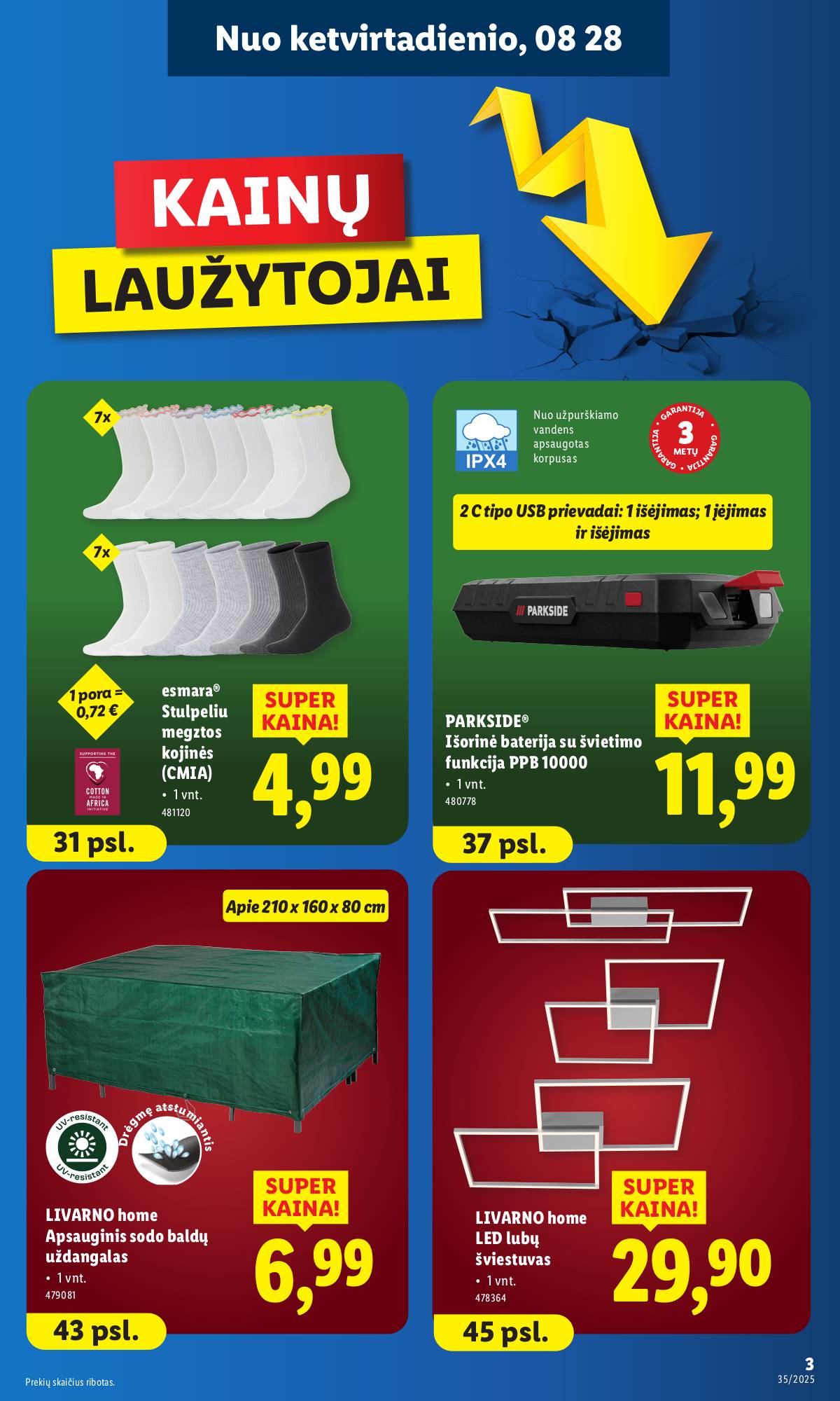 Lidl - LIDL Ne maisto prekių akcijų leidinys 3 puslapis