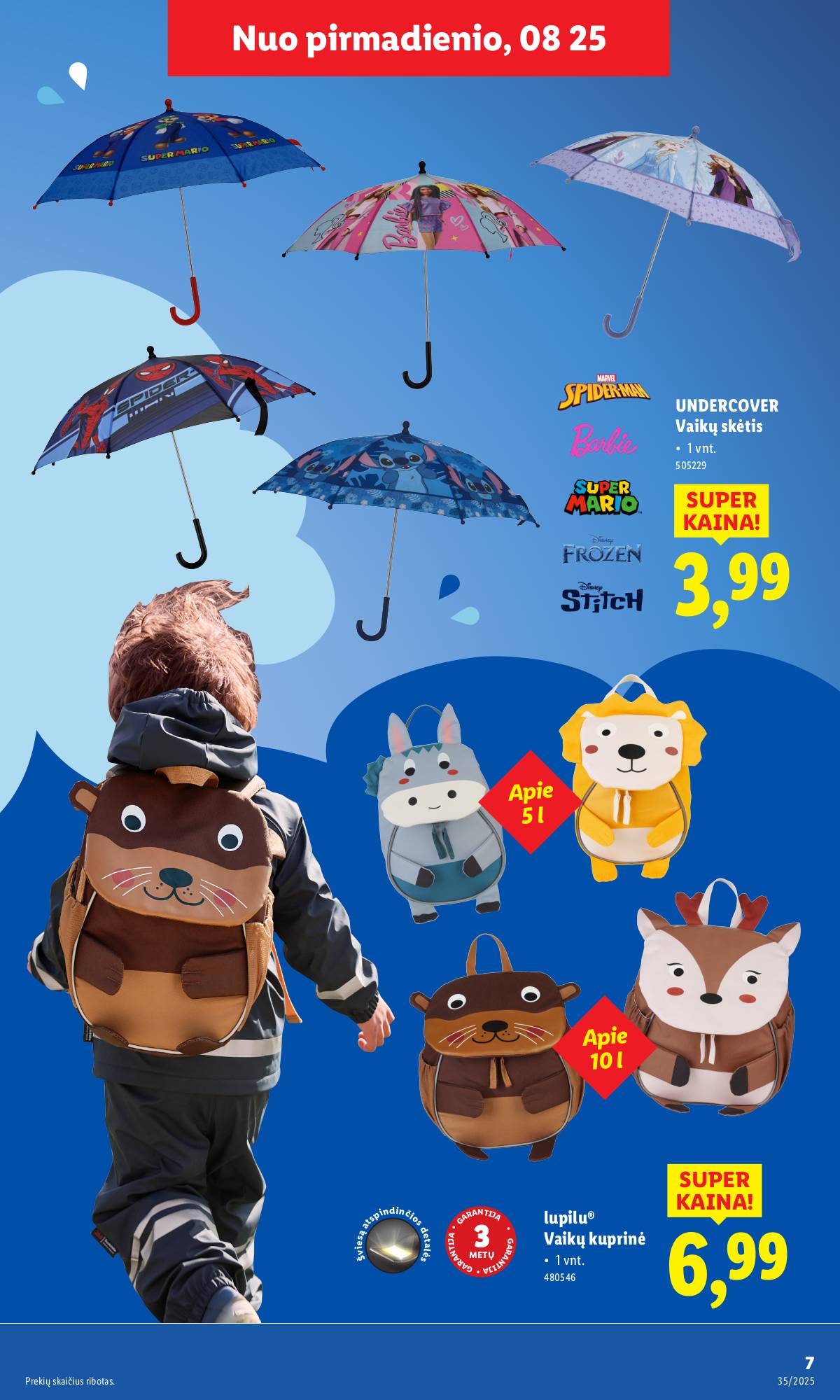 Lidl - LIDL Ne maisto prekių akcijų leidinys 7 puslapis