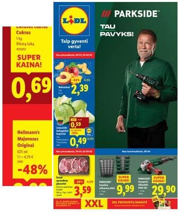 Lidl - LIDL SAVAITĖS Maisto prekių akcijų leidinys 2025-09-01 – 2025-09-07