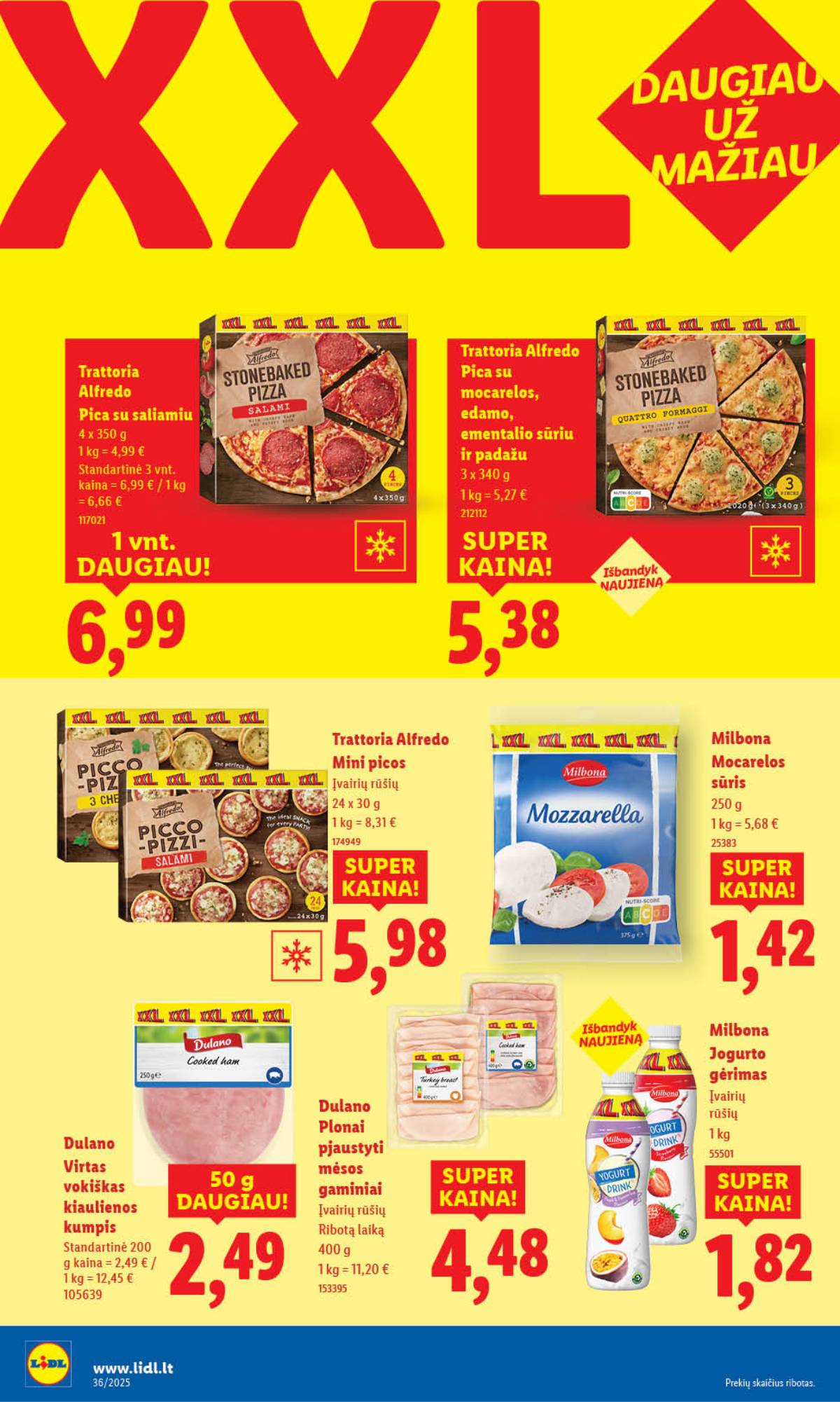 Lidl - LIDL SAVAITĖS Maisto prekių akcijų leidinys 12 puslapis