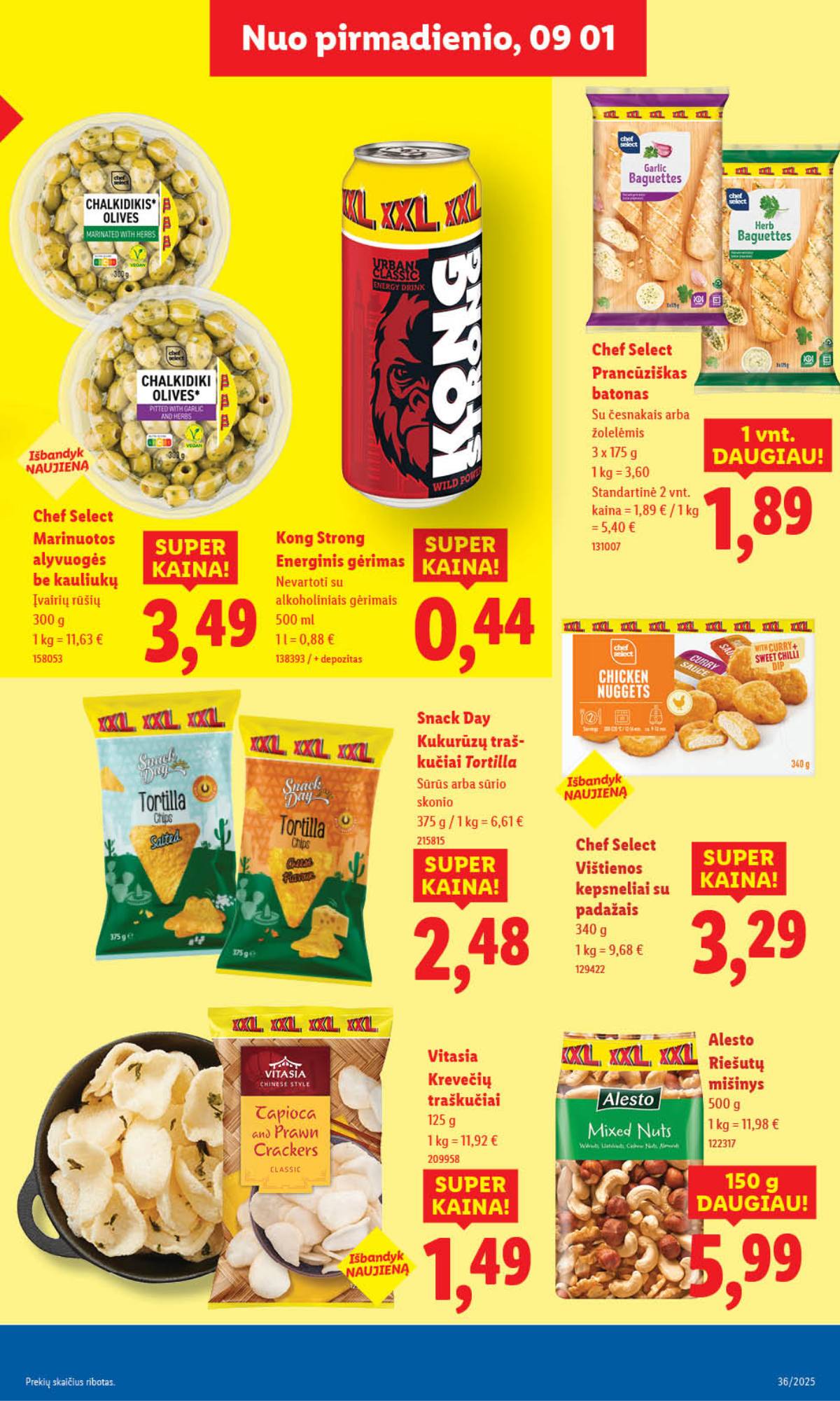 Lidl - LIDL SAVAITĖS Maisto prekių akcijų leidinys 13 puslapis