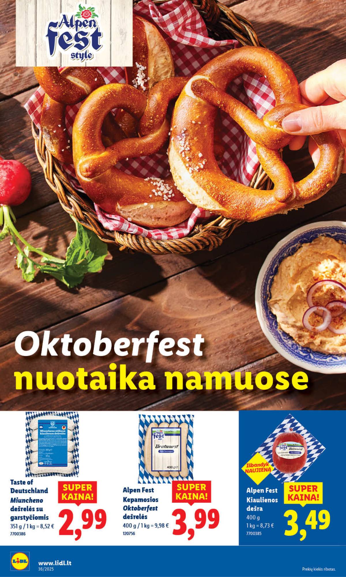 Lidl - LIDL SAVAITĖS Maisto prekių akcijų leidinys 14 puslapis