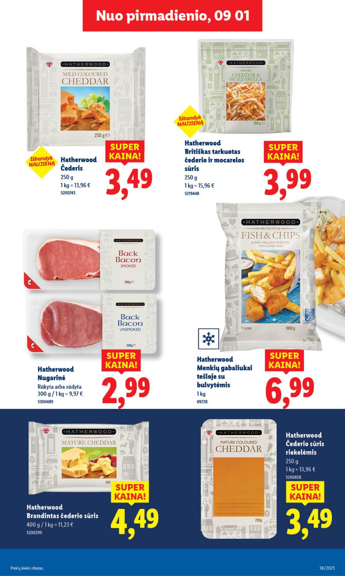 Lidl - LIDL SAVAITĖS Maisto prekių akcijų leidinys 17 puslapis