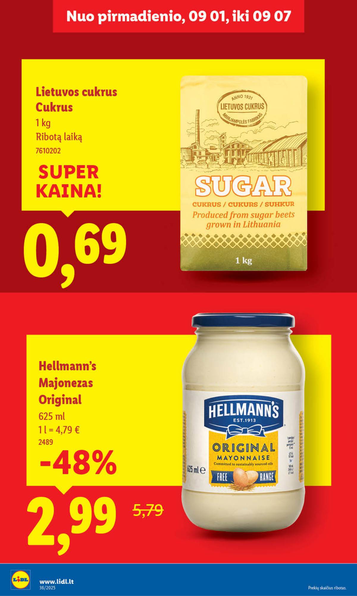 Lidl - LIDL SAVAITĖS Maisto prekių akcijų leidinys 2 puslapis