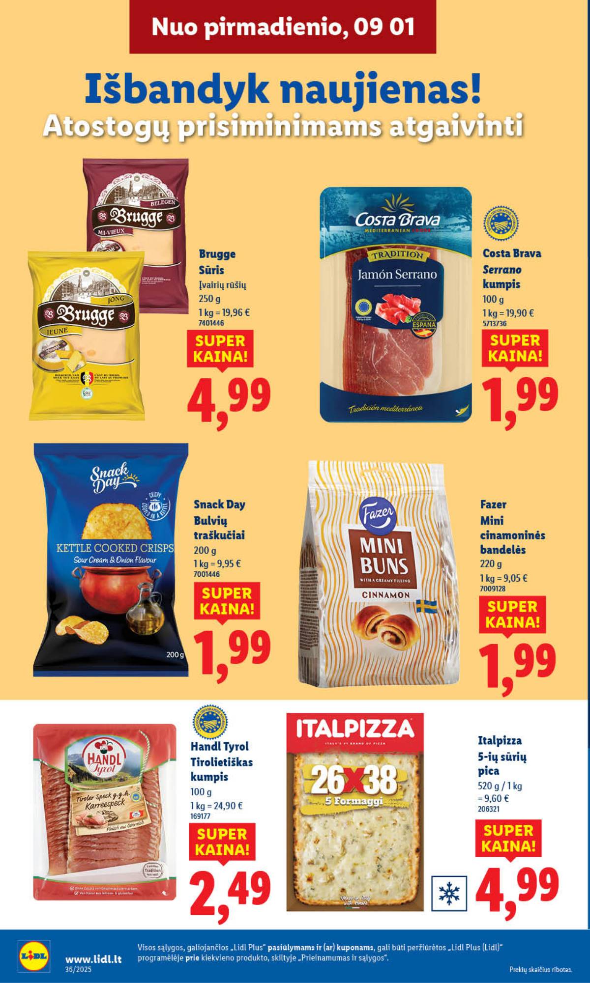 Lidl - LIDL SAVAITĖS Maisto prekių akcijų leidinys 20 puslapis