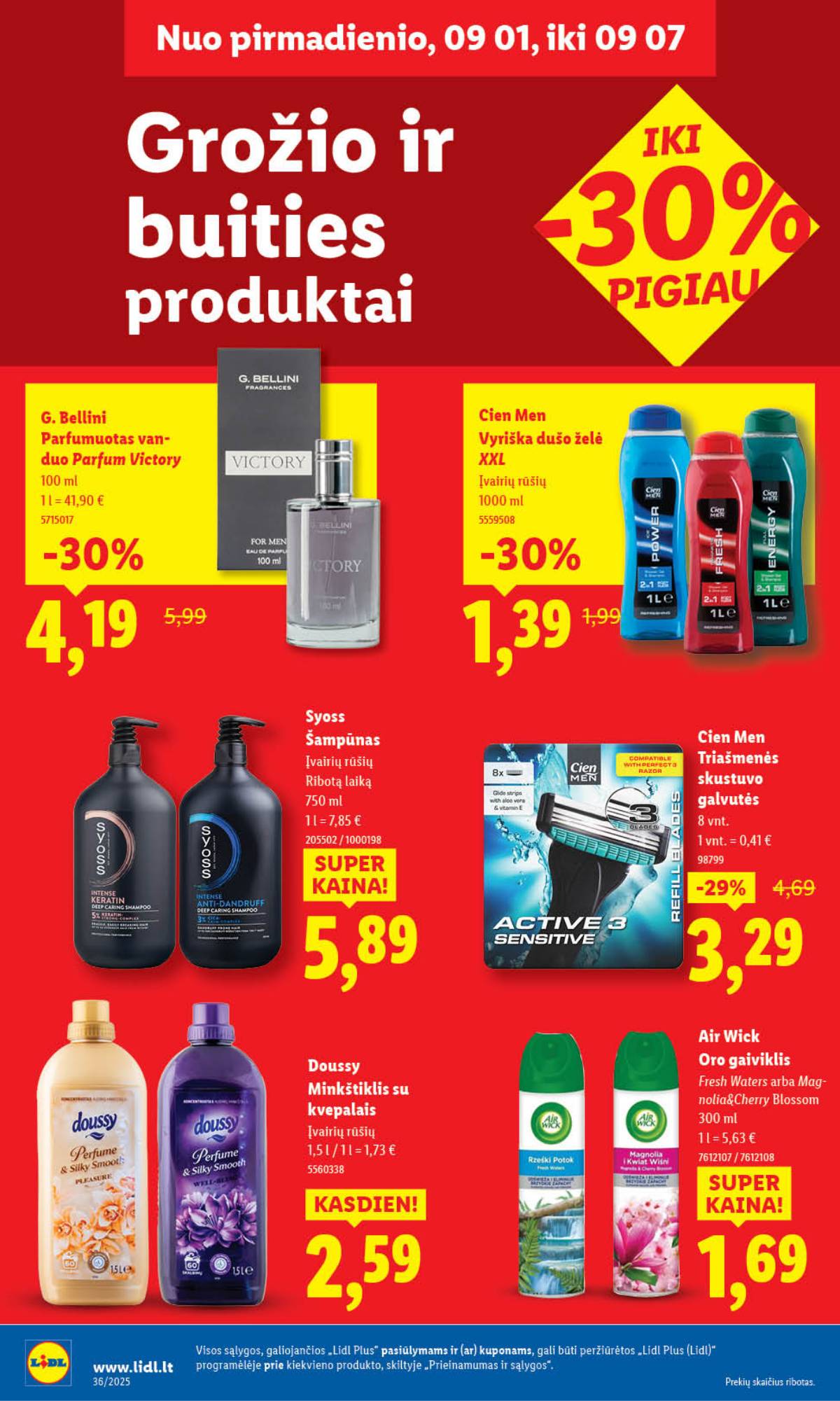 Lidl - LIDL SAVAITĖS Maisto prekių akcijų leidinys 38 puslapis