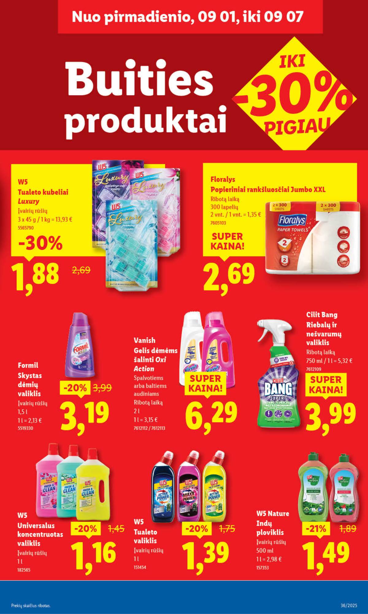Lidl - LIDL SAVAITĖS Maisto prekių akcijų leidinys 41 puslapis