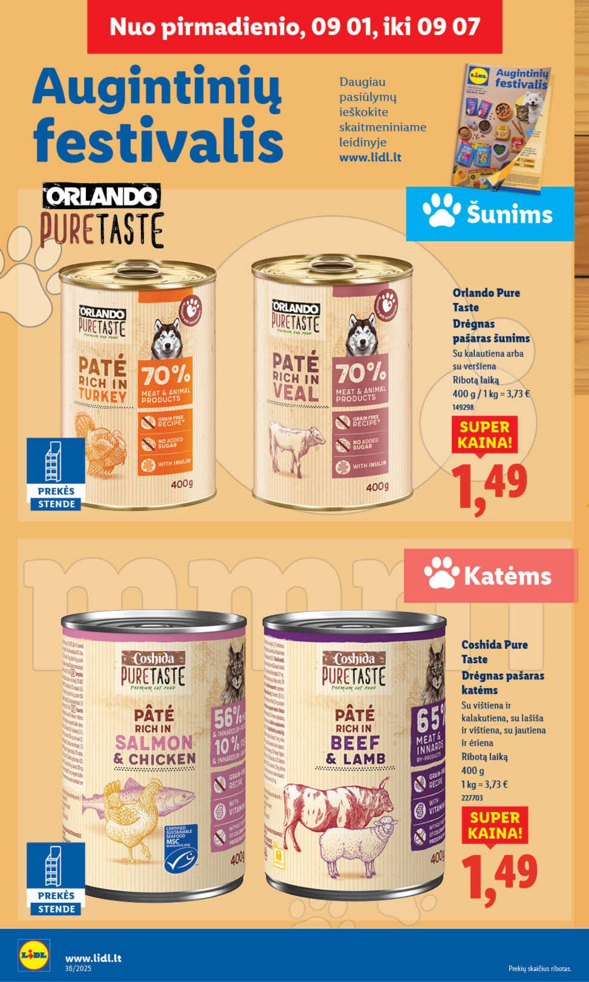 Lidl - LIDL SAVAITĖS Maisto prekių akcijų leidinys 44 puslapis