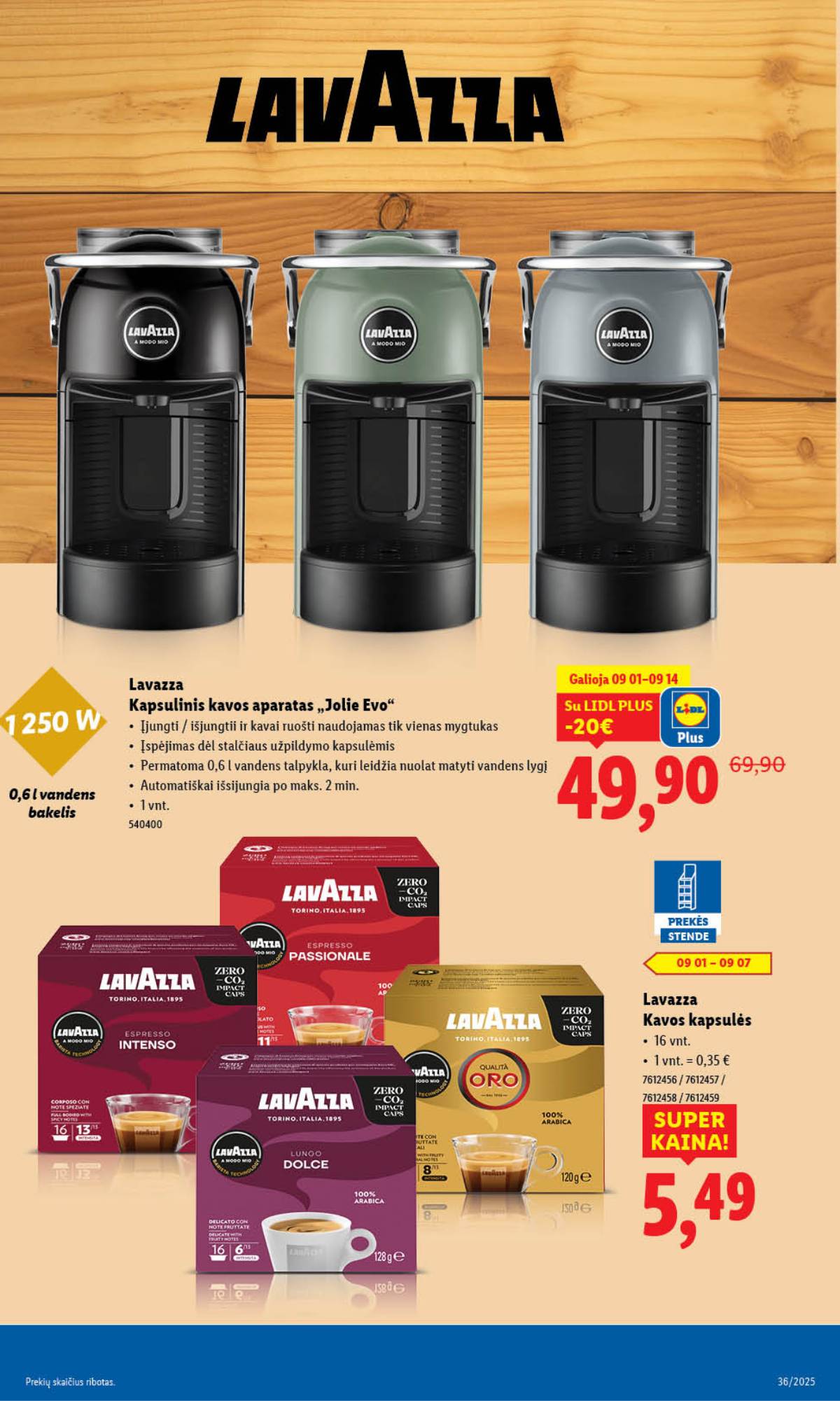 Lidl - LIDL SAVAITĖS Maisto prekių akcijų leidinys 45 puslapis