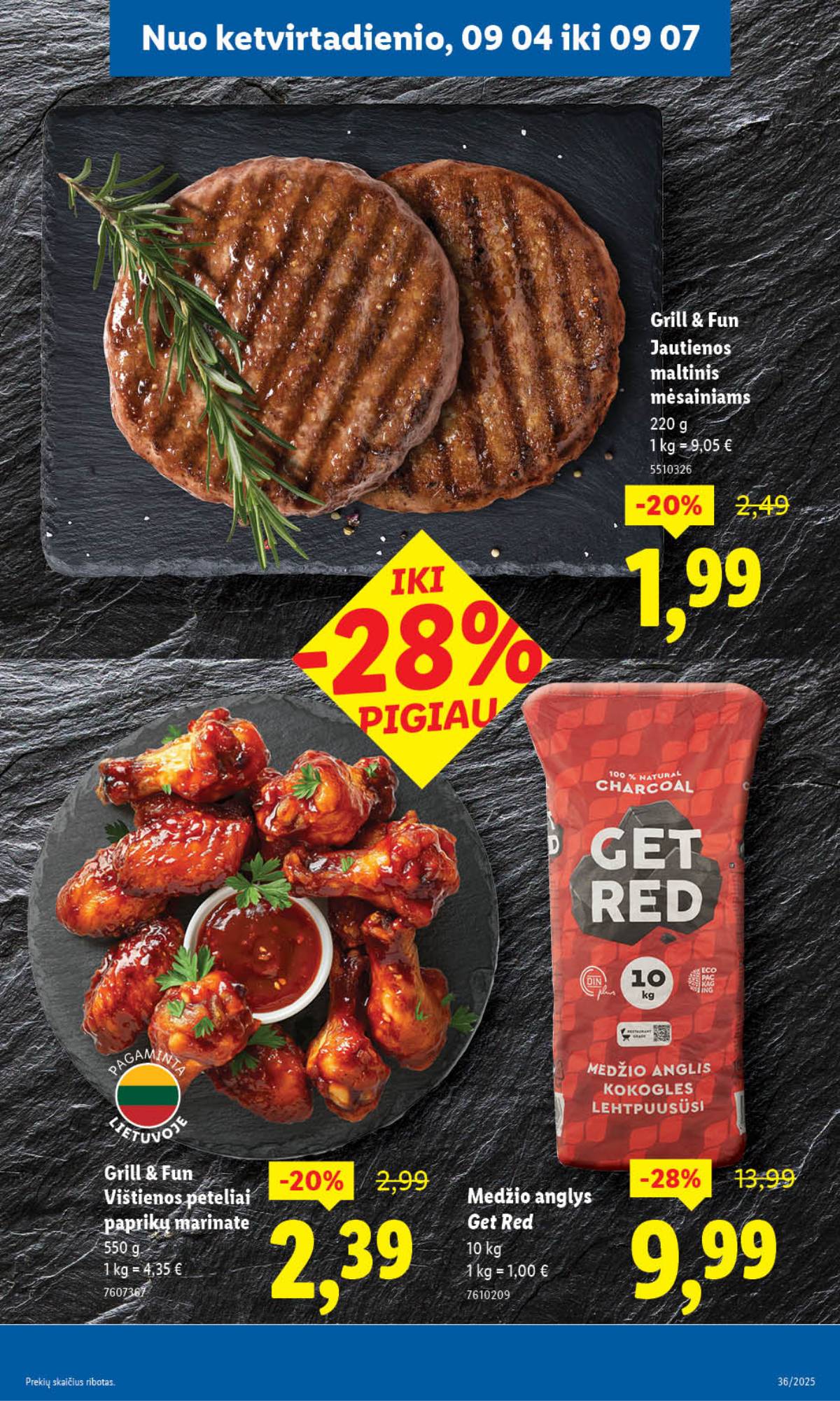 Lidl - LIDL SAVAITĖS Maisto prekių akcijų leidinys 55 puslapis