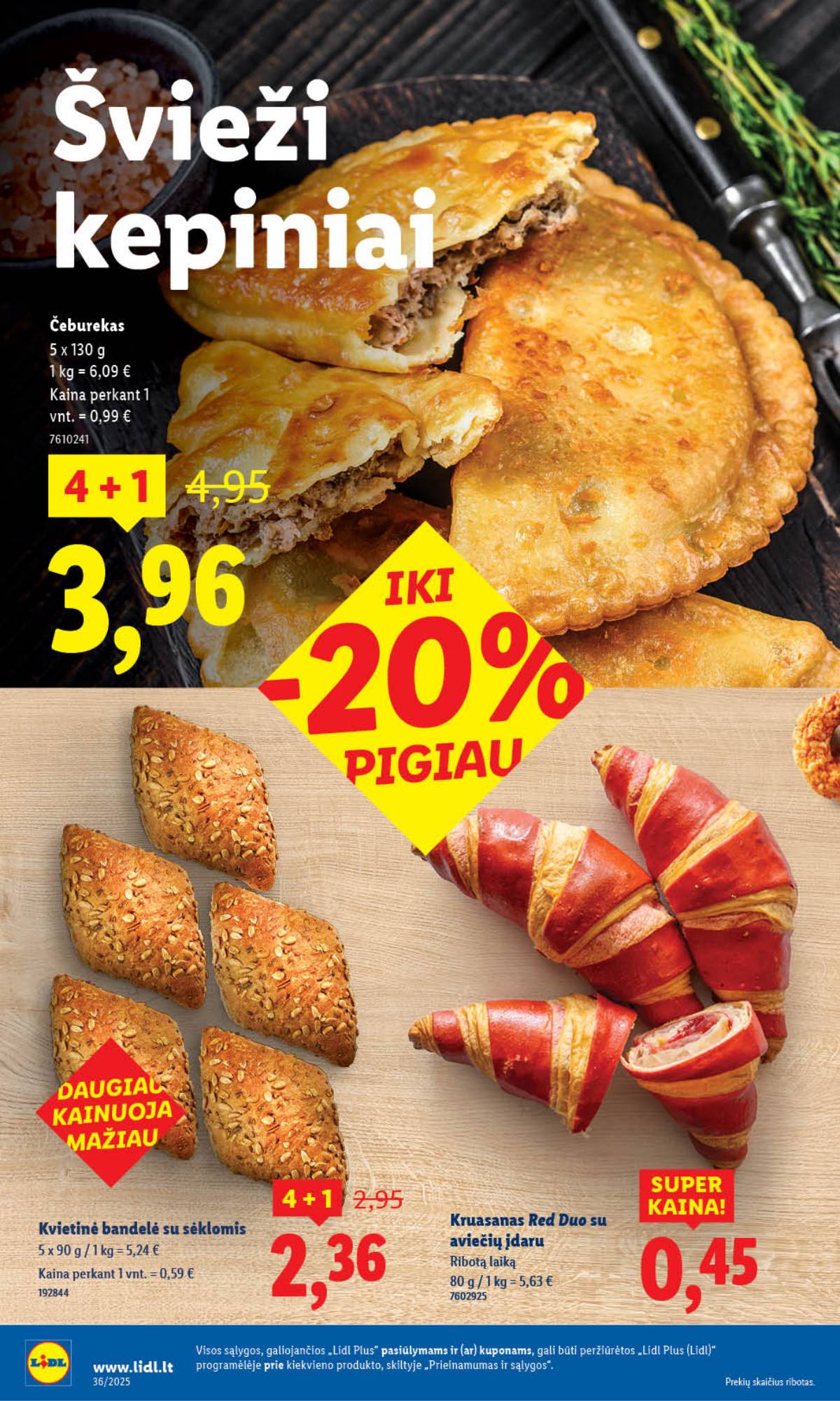 Lidl - LIDL SAVAITĖS Maisto prekių akcijų leidinys 6 puslapis