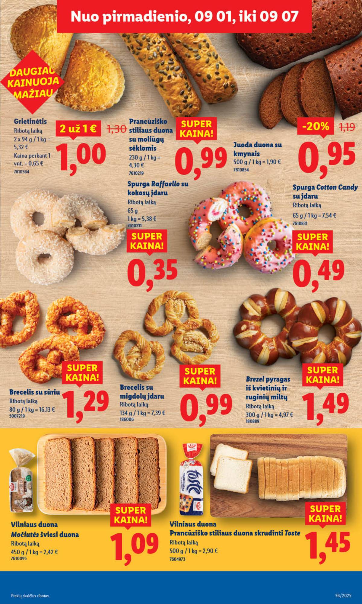 Lidl - LIDL SAVAITĖS Maisto prekių akcijų leidinys 7 puslapis