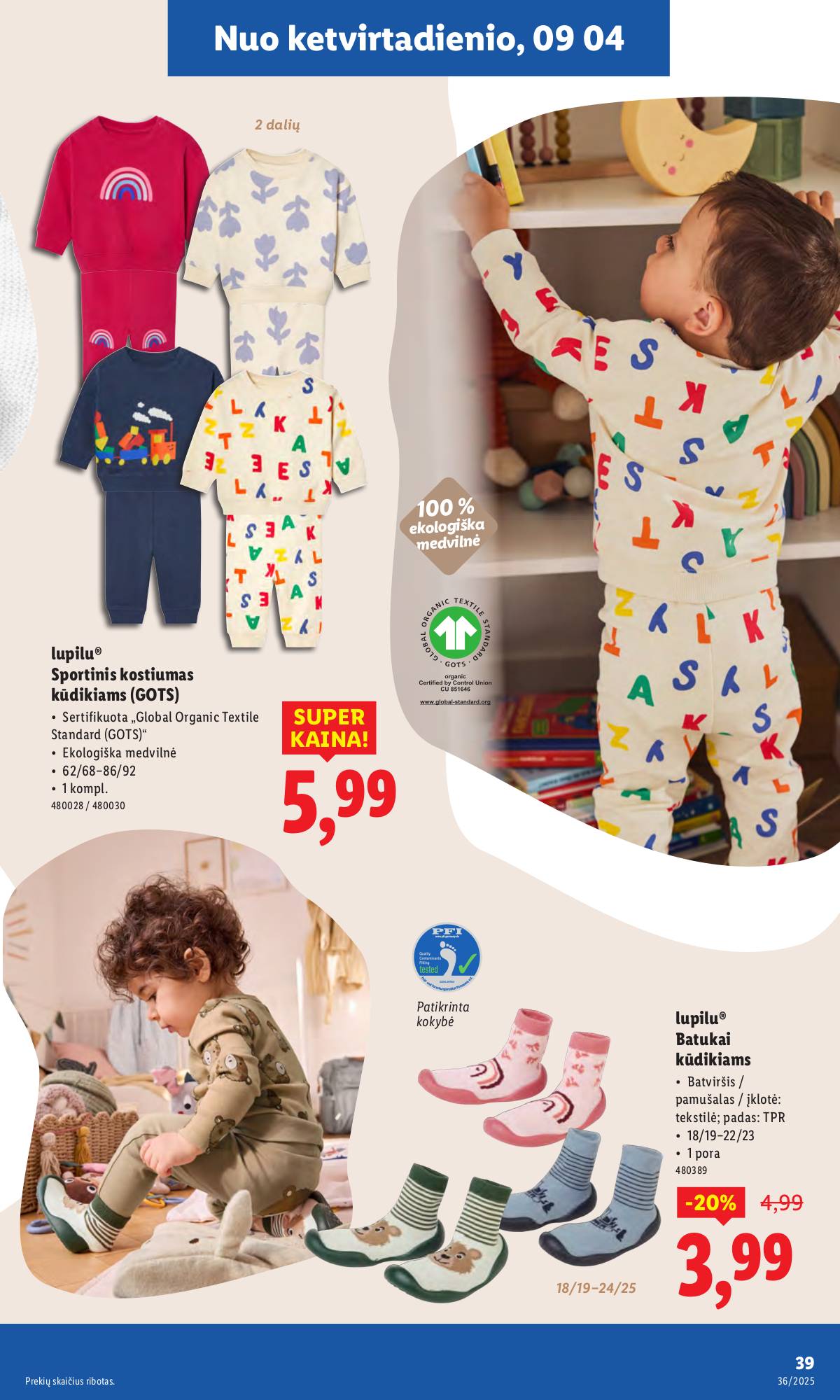 Lidl - LIDL Ne maisto prekių akcijų leidinys 39 puslapis