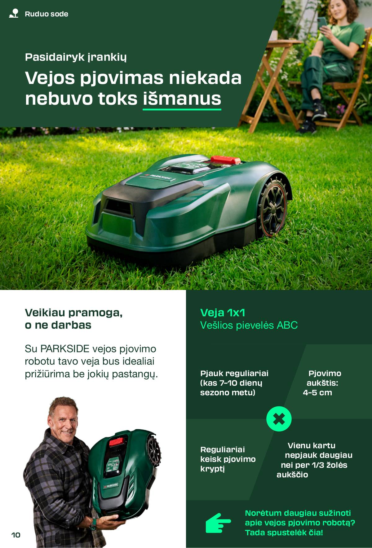 Lidl - PASIDARYK PATS projektų žurnalas 10 puslapis