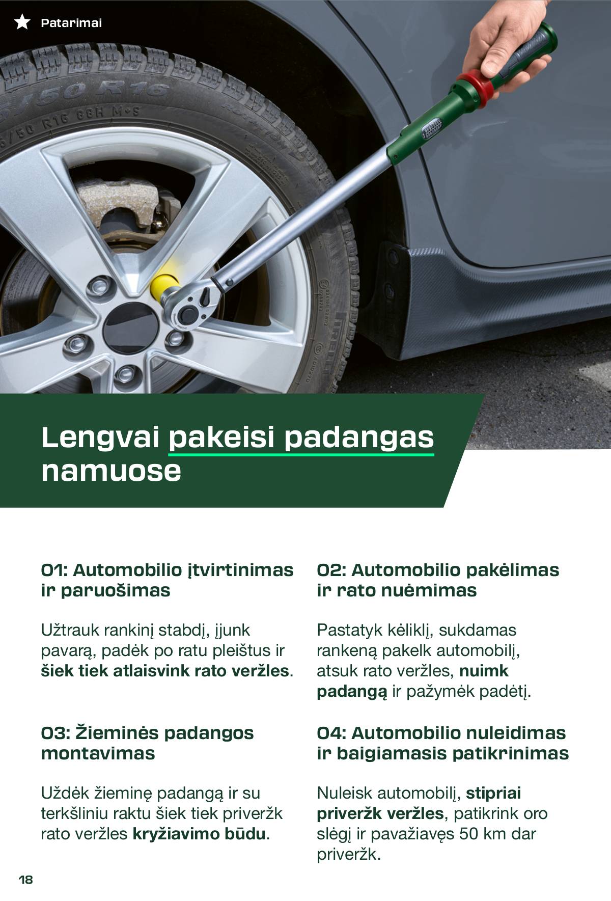 Lidl - PASIDARYK PATS projektų žurnalas 18 puslapis