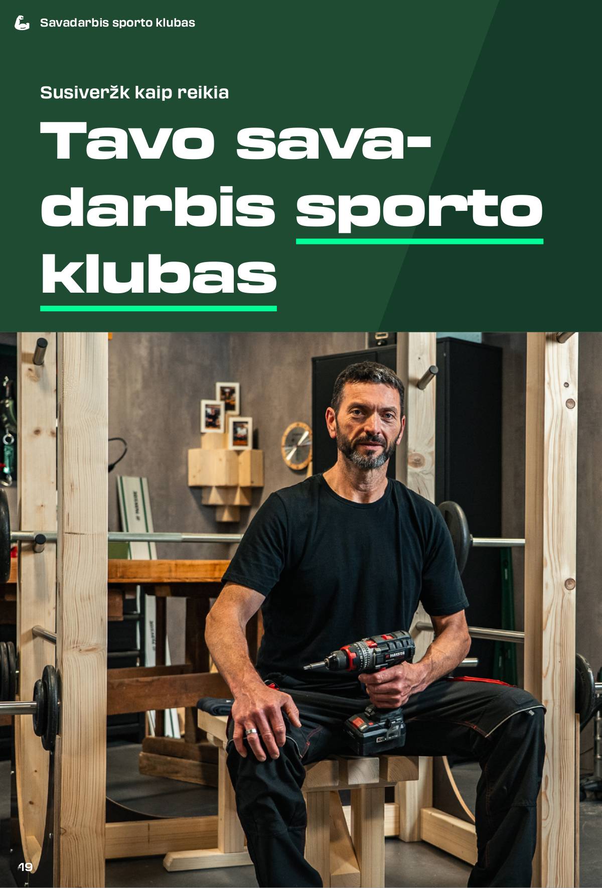 Lidl - PASIDARYK PATS projektų žurnalas 19 puslapis