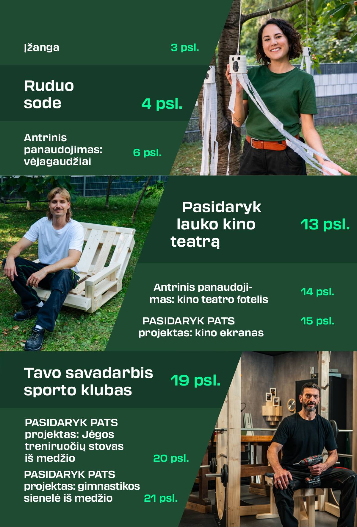 Lidl - PASIDARYK PATS projektų žurnalas 2 puslapis