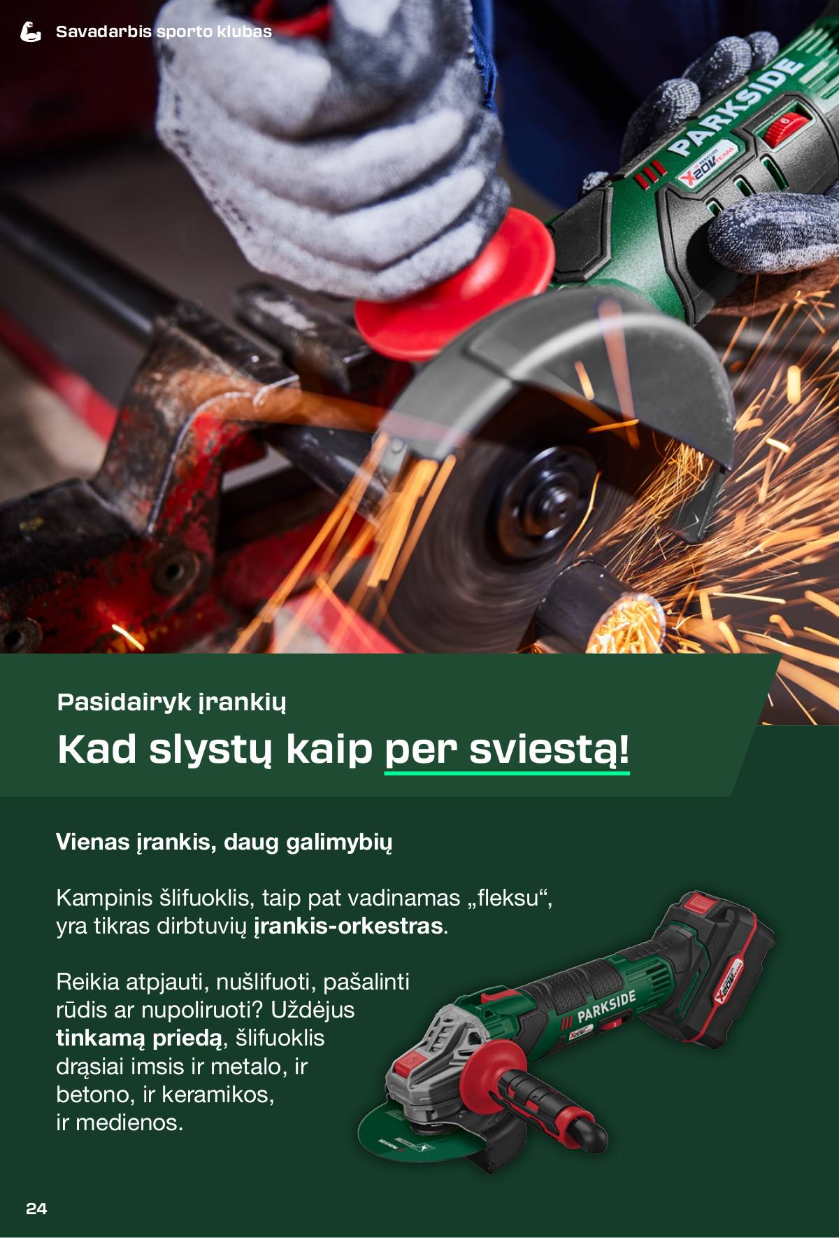 Lidl - PASIDARYK PATS projektų žurnalas 24 puslapis