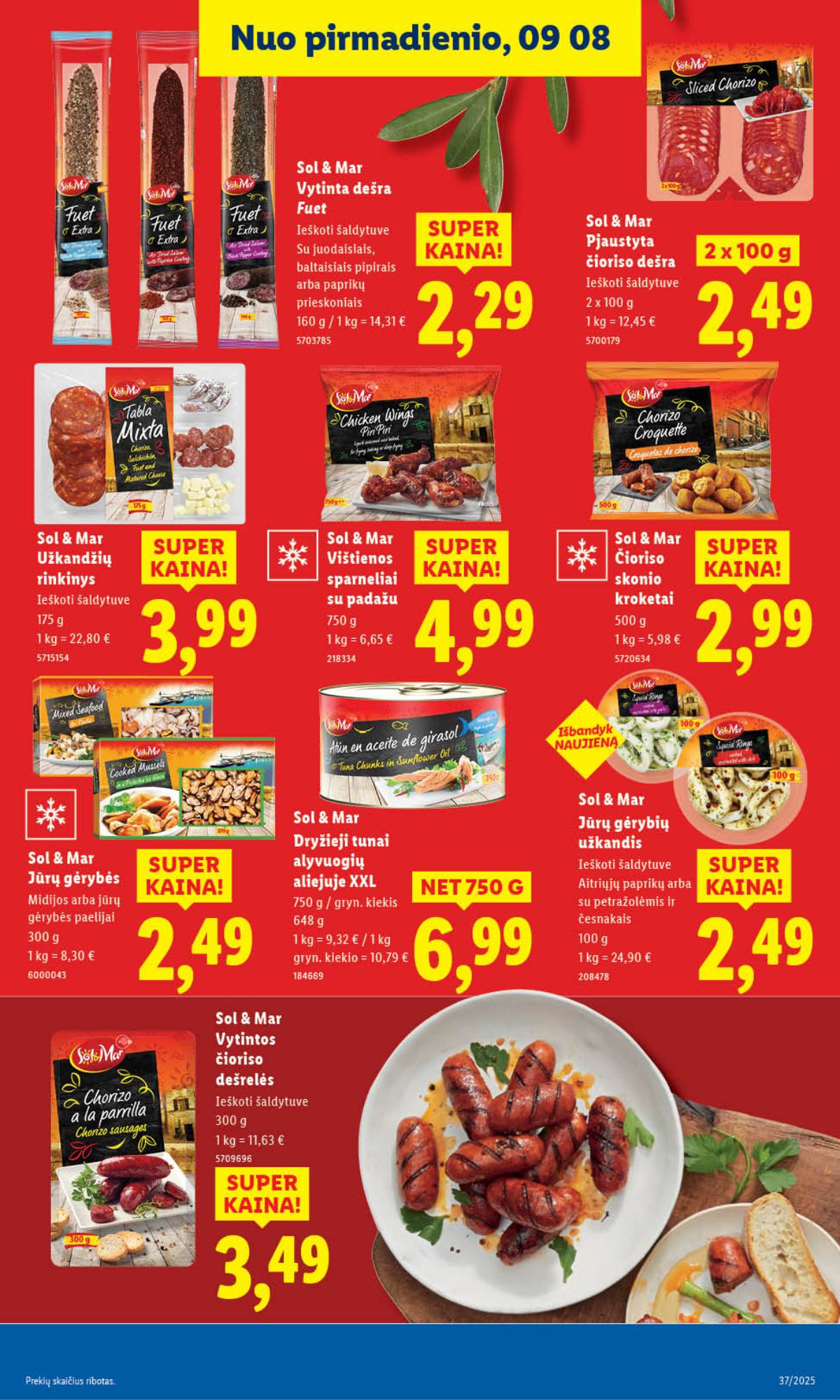 Lidl - LIDL SAVAITĖS Maisto prekių akcijų leidinys 11 puslapis