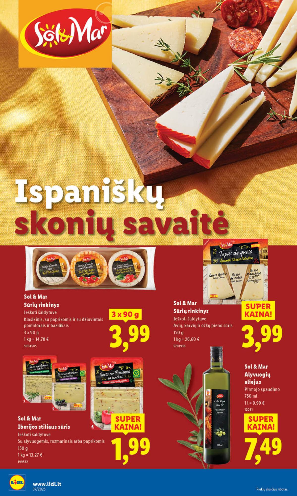 Lidl - LIDL SAVAITĖS Maisto prekių akcijų leidinys 12 puslapis