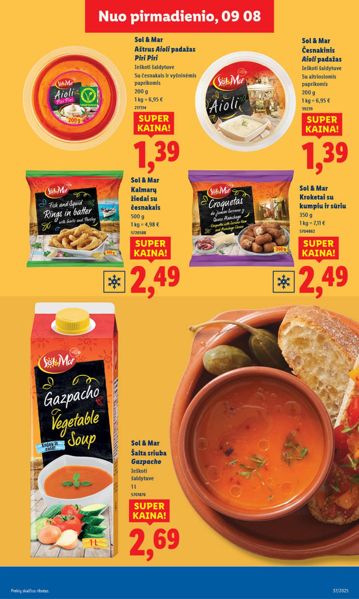 Lidl - LIDL SAVAITĖS Maisto prekių akcijų leidinys 15 puslapis