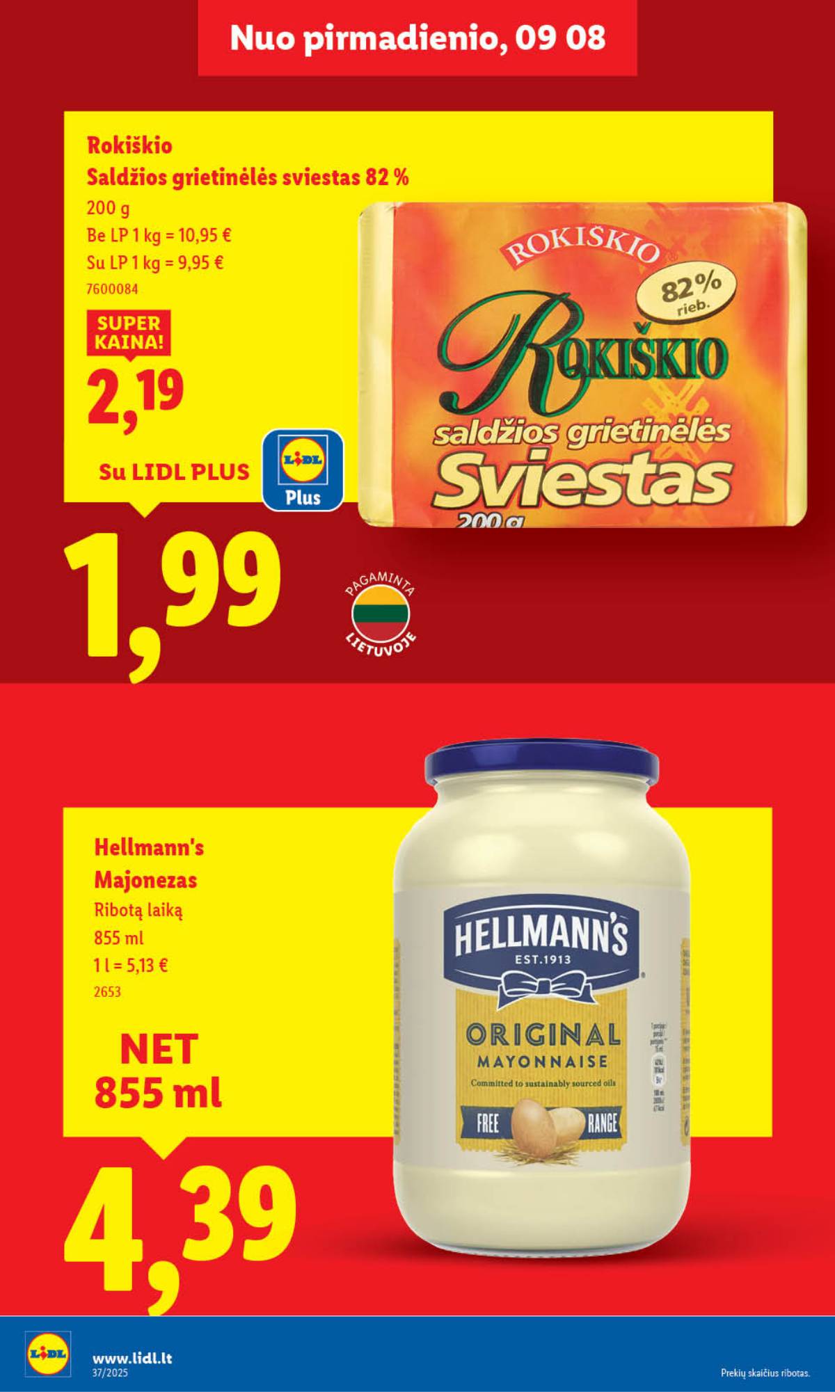 Lidl - LIDL SAVAITĖS Maisto prekių akcijų leidinys 20 puslapis