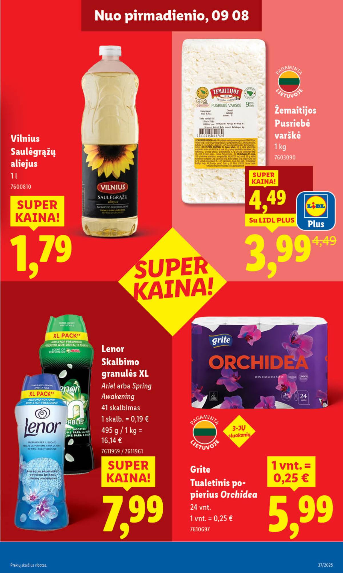 Lidl - LIDL SAVAITĖS Maisto prekių akcijų leidinys 21 puslapis