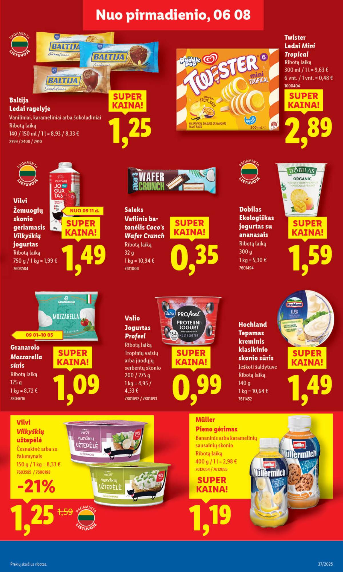 Lidl - LIDL SAVAITĖS Maisto prekių akcijų leidinys 23 puslapis