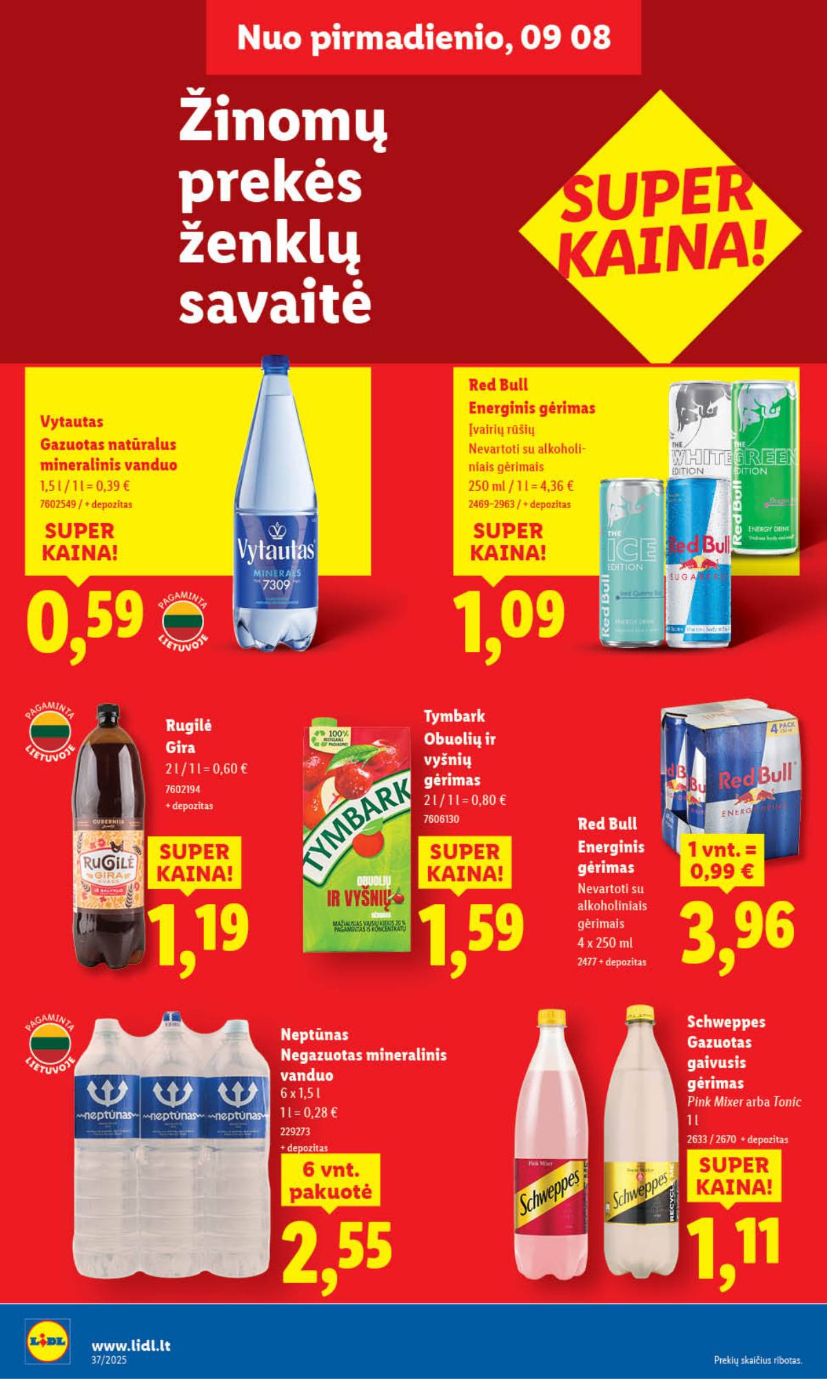 Lidl - LIDL SAVAITĖS Maisto prekių akcijų leidinys 28 puslapis