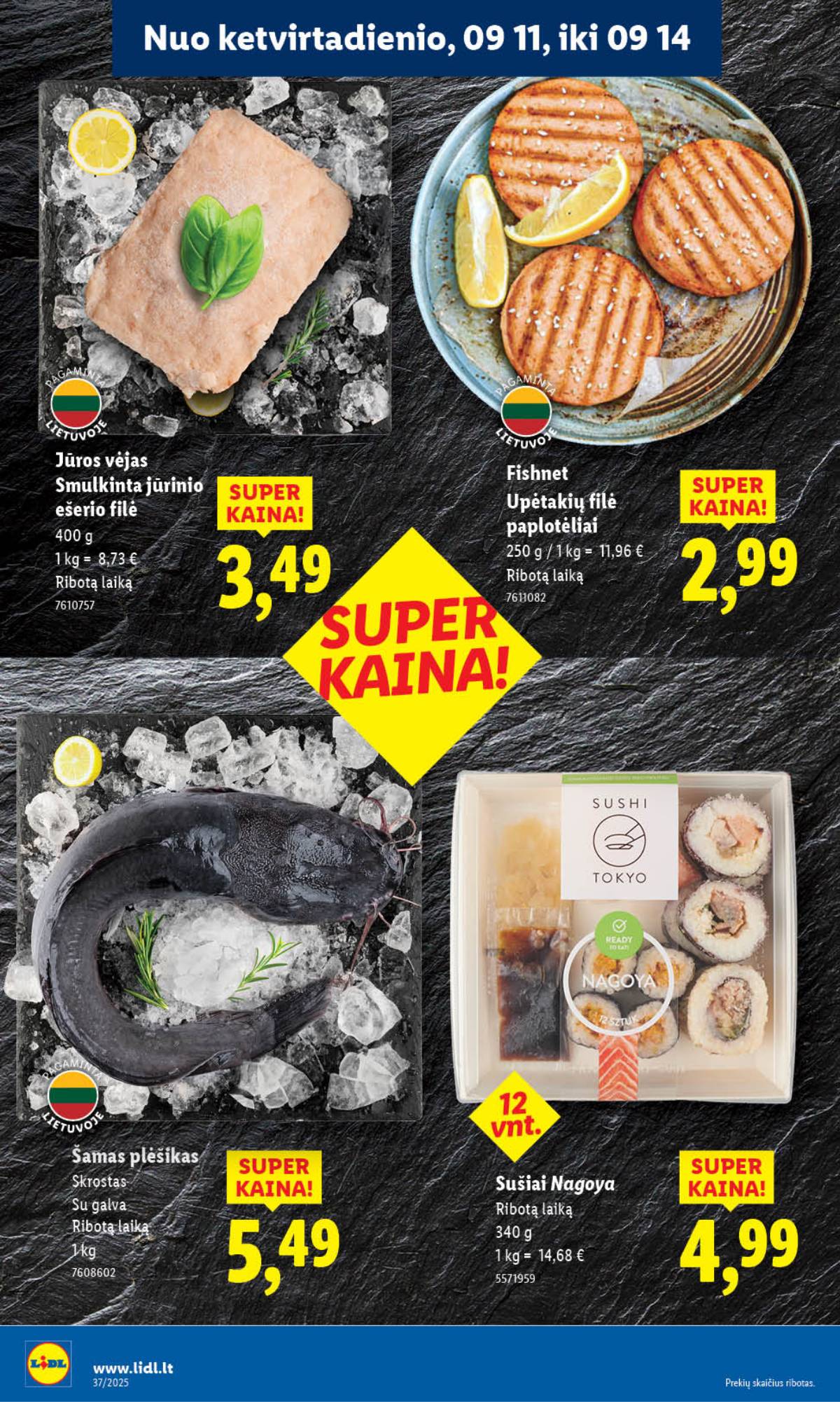 Lidl - LIDL SAVAITĖS Maisto prekių akcijų leidinys 46 puslapis