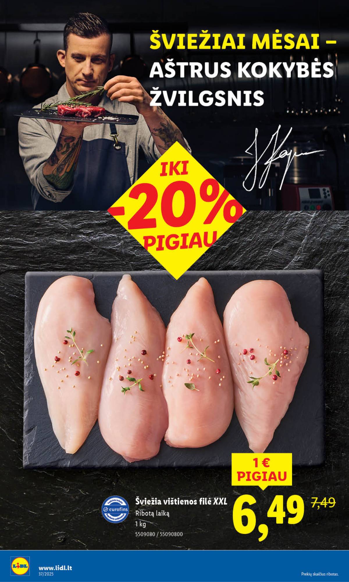 Lidl - LIDL SAVAITĖS Maisto prekių akcijų leidinys 8 puslapis
