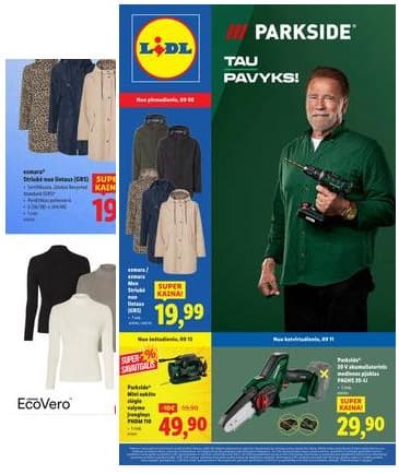 Lidl - LIDL Ne maisto prekių akcijų leidinys 2025-09-08 – 2025-09-14
