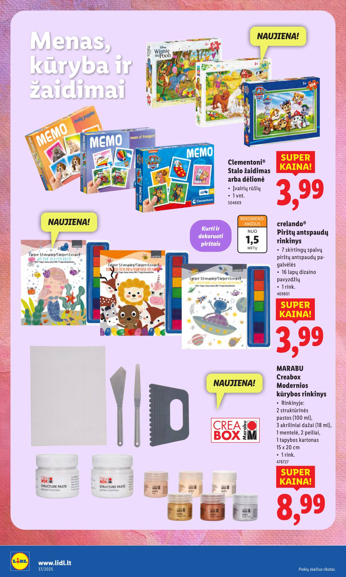 Lidl - LIDL Ne maisto prekių akcijų leidinys 16 puslapis