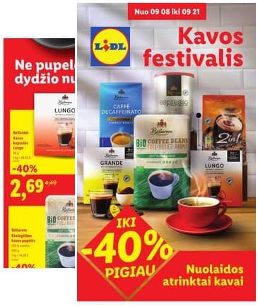 Lidl - Antrasis LIDL nuo Pirmadienio akcijų leidinys 2025-09-08 – 2025-09-21