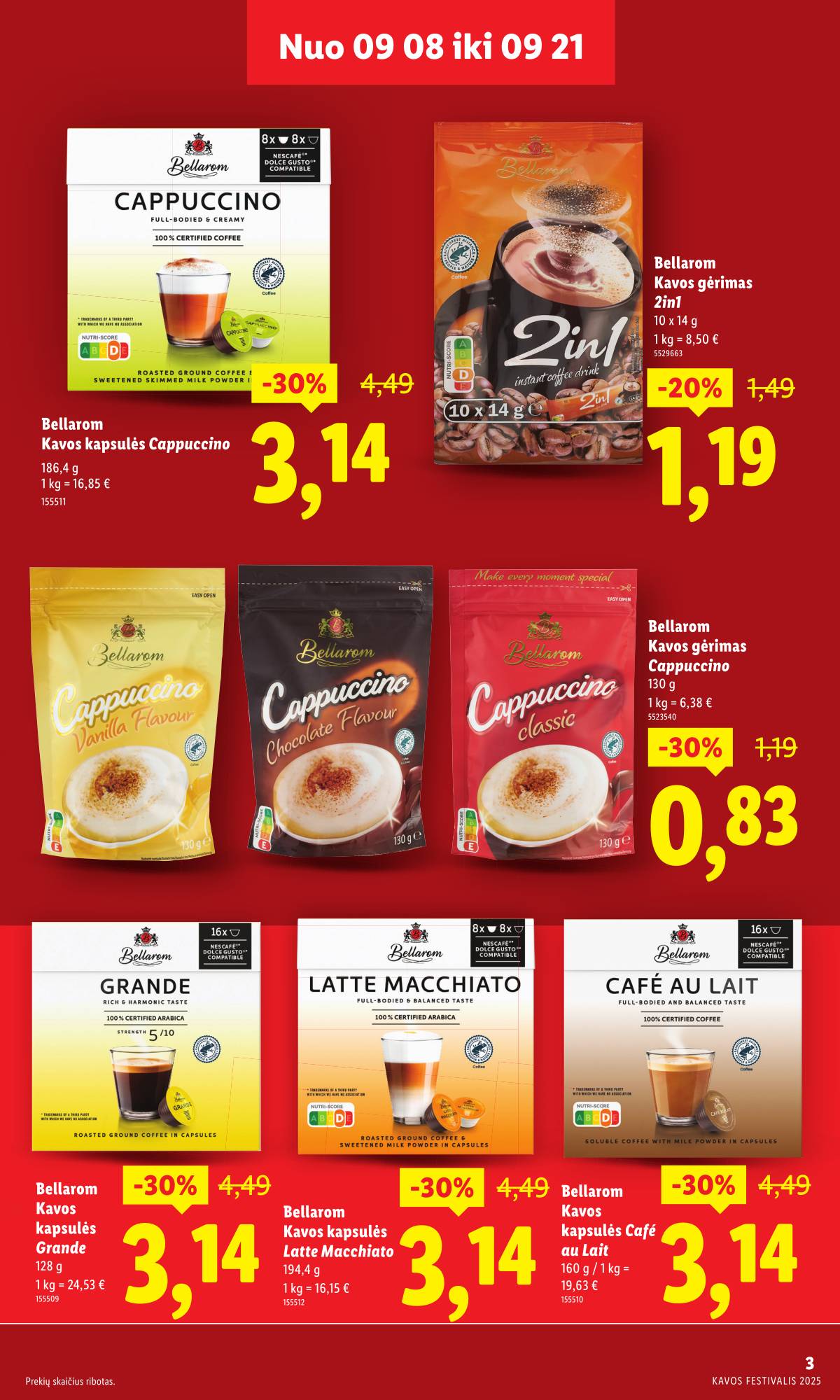 Lidl - Antrasis LIDL nuo Pirmadienio akcijų leidinys 3 puslapis