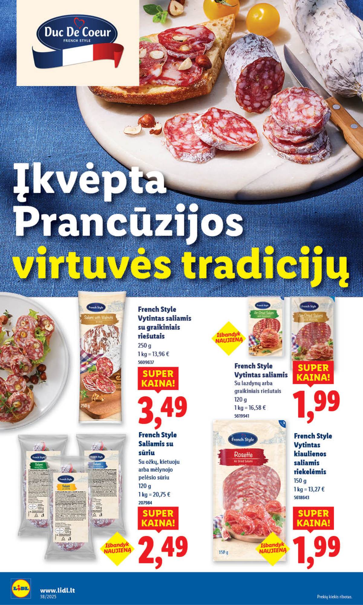 Lidl - LIDL SAVAITĖS Maisto prekių akcijų leidinys 12 puslapis