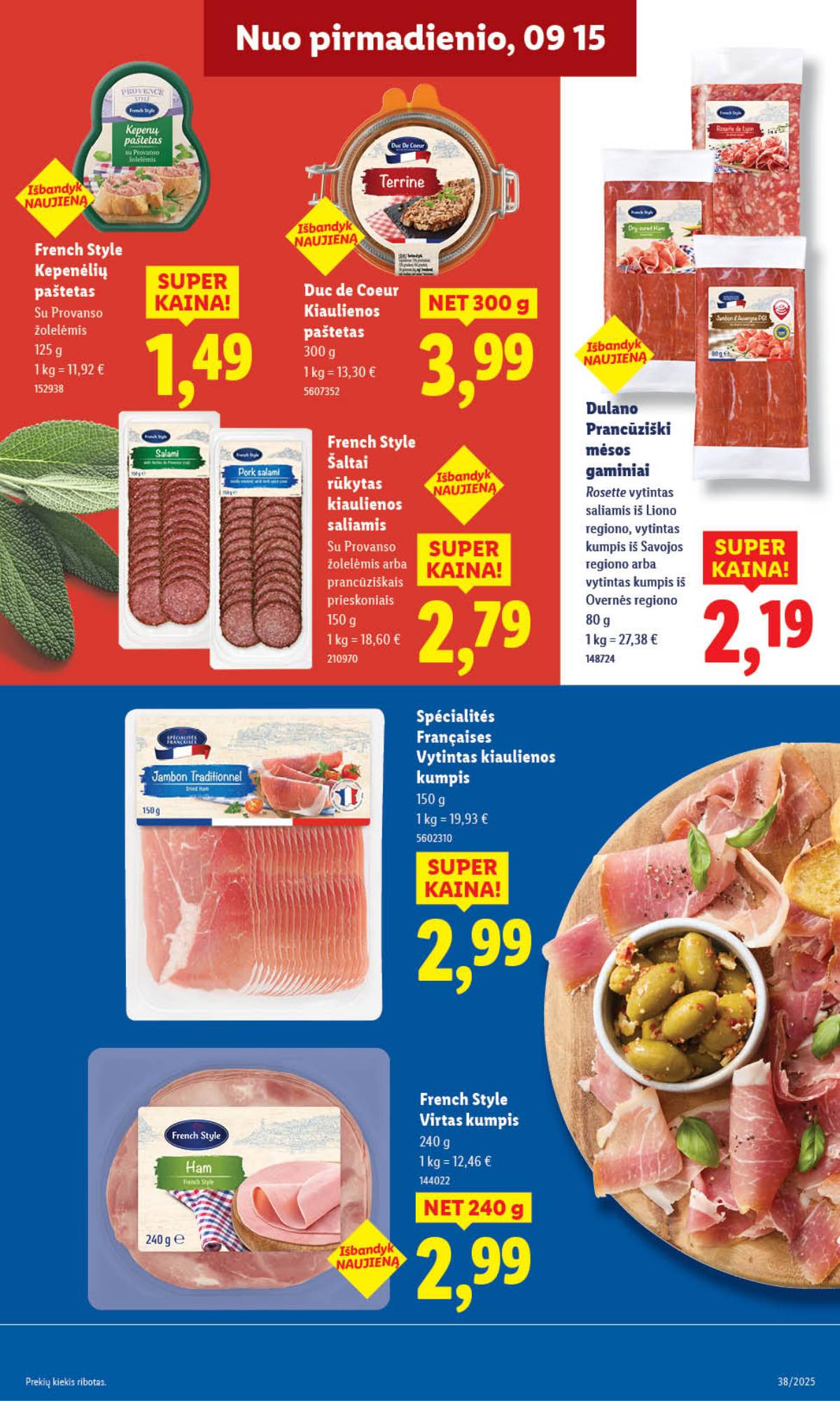 Lidl - LIDL SAVAITĖS Maisto prekių akcijų leidinys 13 puslapis