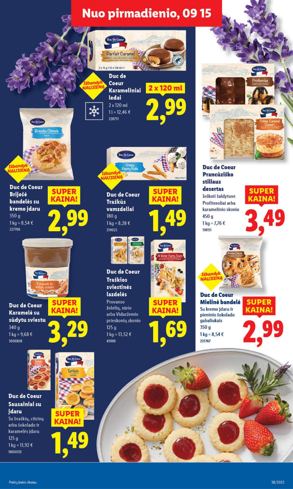 Lidl - LIDL SAVAITĖS Maisto prekių akcijų leidinys 17 puslapis