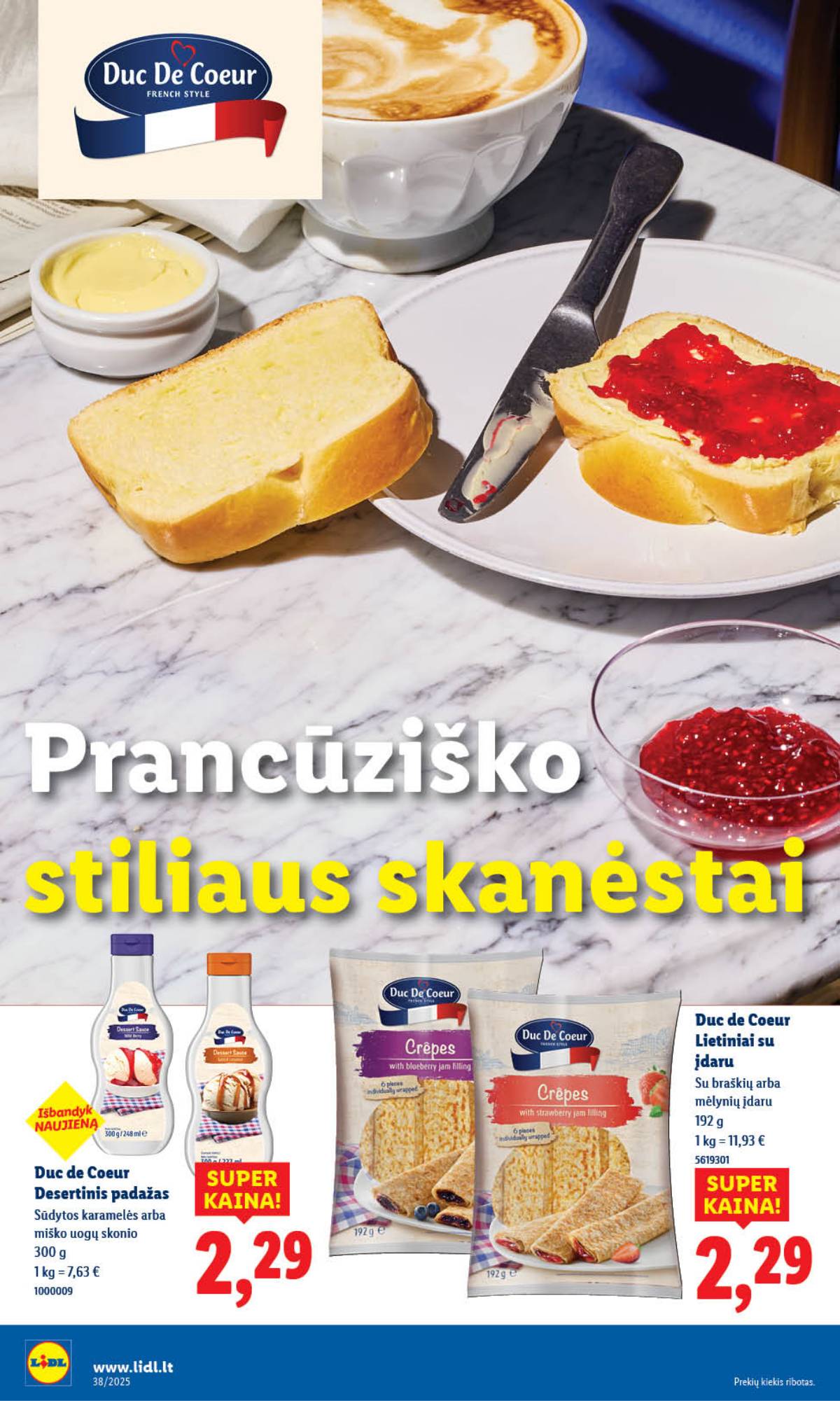 Lidl - LIDL SAVAITĖS Maisto prekių akcijų leidinys 18 puslapis