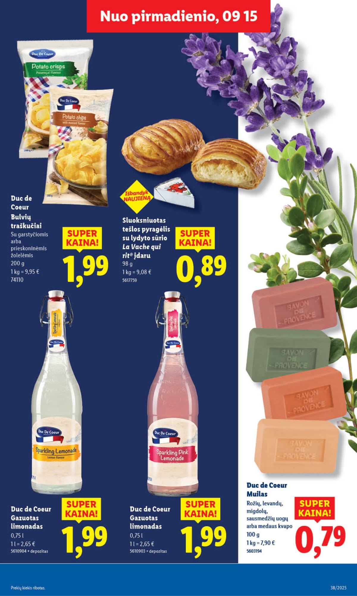 Lidl - LIDL SAVAITĖS Maisto prekių akcijų leidinys 19 puslapis