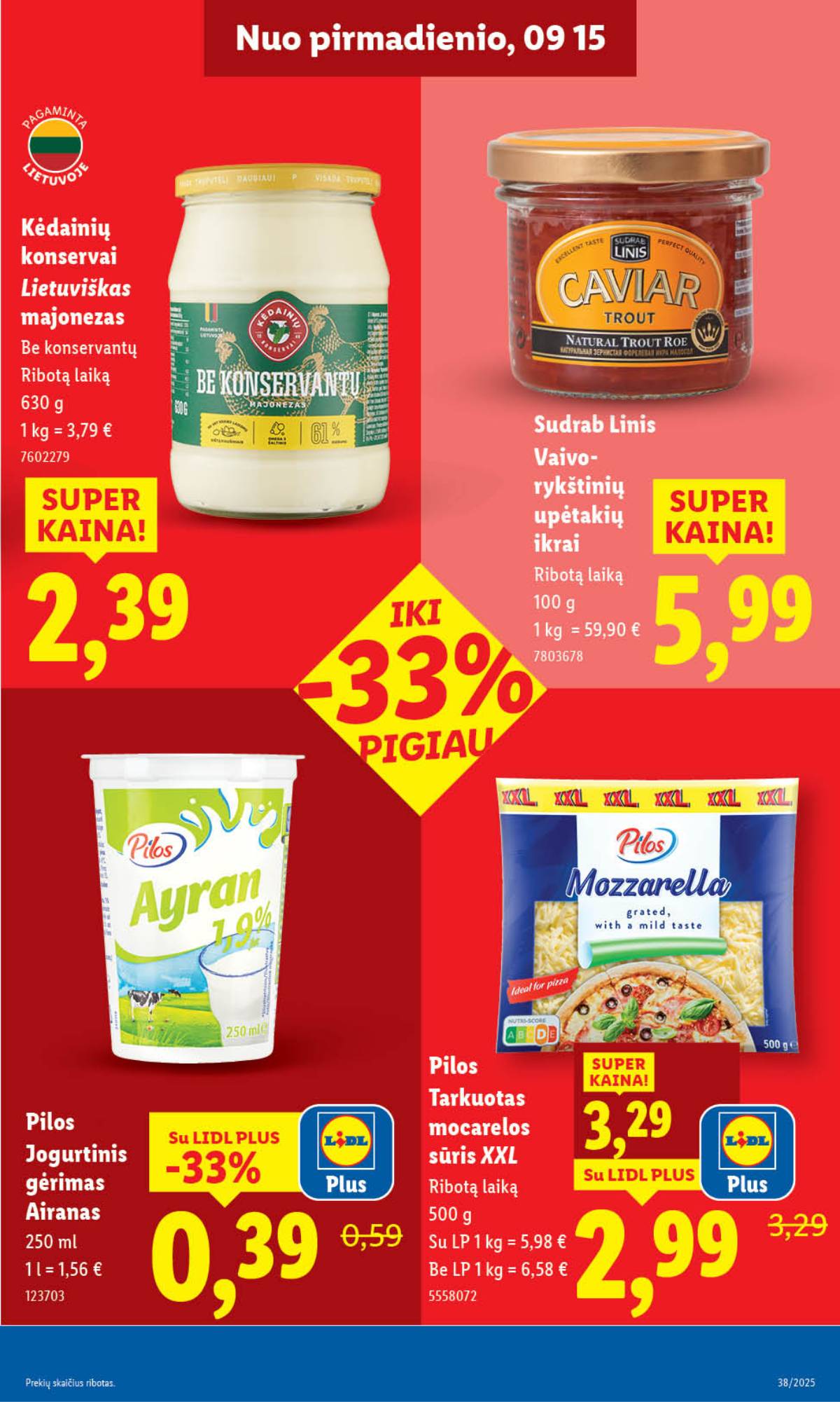 Lidl - LIDL SAVAITĖS Maisto prekių akcijų leidinys 21 puslapis