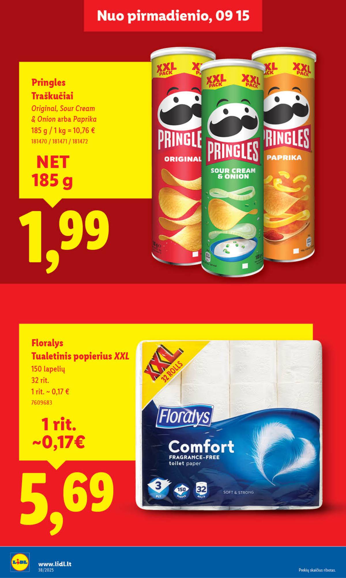 Lidl - LIDL SAVAITĖS Maisto prekių akcijų leidinys 22 puslapis