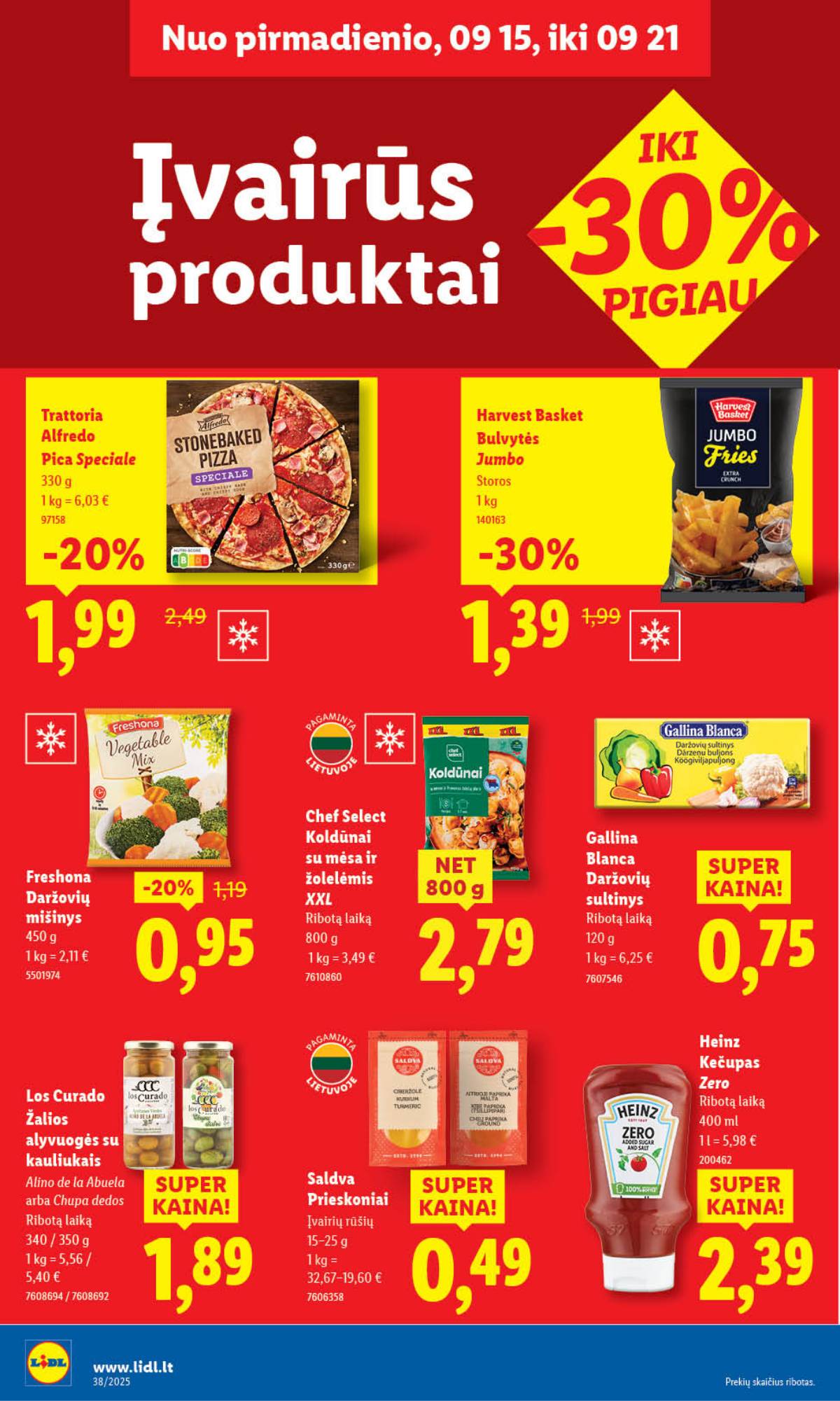 Lidl - LIDL SAVAITĖS Maisto prekių akcijų leidinys 24 puslapis