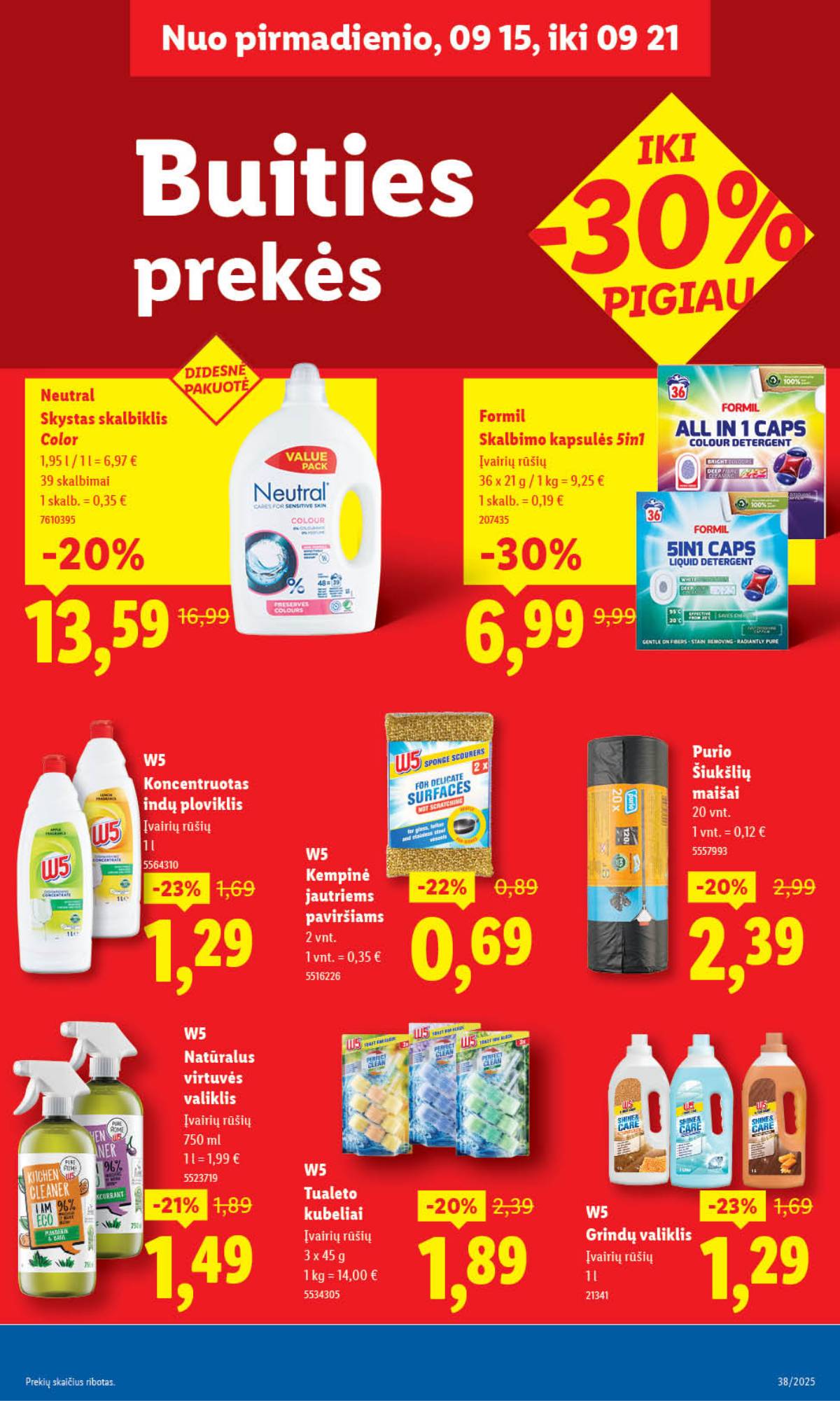 Lidl - LIDL SAVAITĖS Maisto prekių akcijų leidinys 37 puslapis