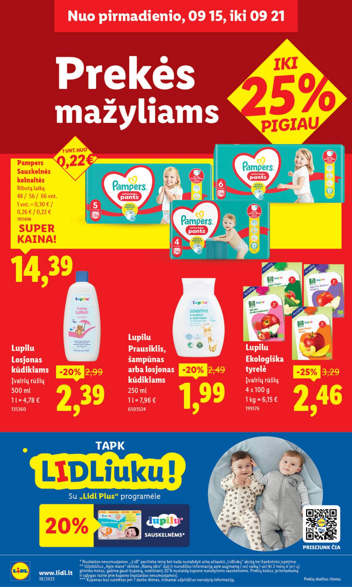 Lidl - LIDL SAVAITĖS Maisto prekių akcijų leidinys 40 puslapis